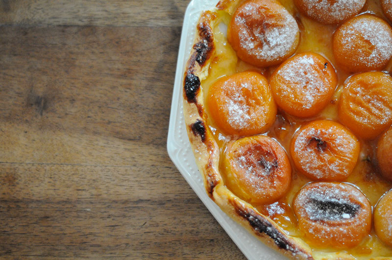 Tarte à l'abricot