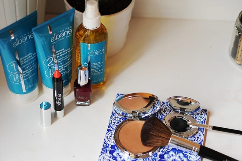 Complice beauté Camille Albane - découverte produits de maquillage et coiffure
