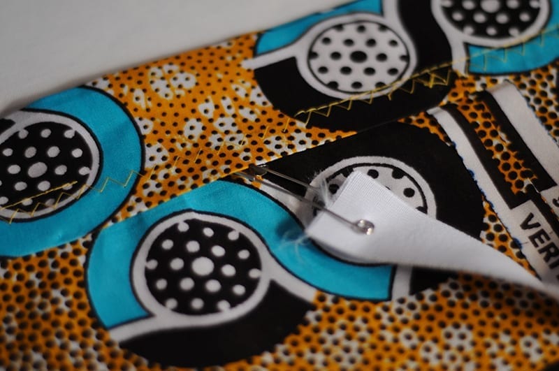 Tutoriel couture : créer une jupe à taille élastique en wax