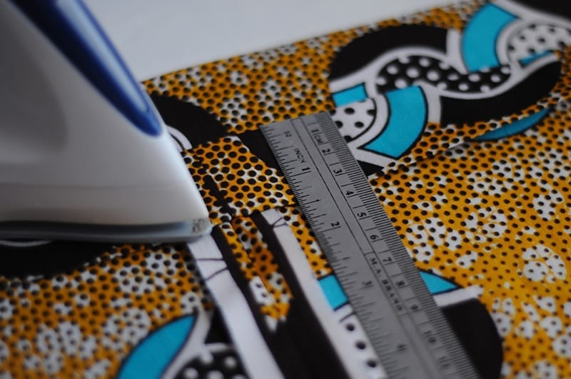 Tutoriel couture : créer une jupe à taille élastique en wax