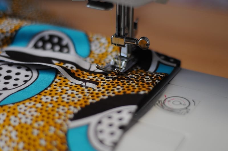 Tutoriel couture : créer une jupe à taille élastique en wax