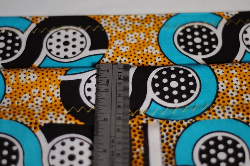 Tutoriel couture : créer une jupe à taille élastique en wax
