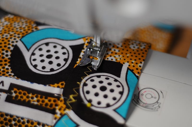 Tutoriel couture : créer une jupe à taille élastique en wax