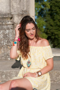 DIY Coudre une robe off-shoulders