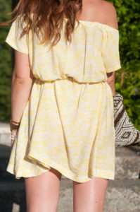 DIY Coudre une robe off-shoulders