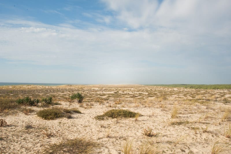 Plage du Cap Ferret dans le Sud Ouest de la France