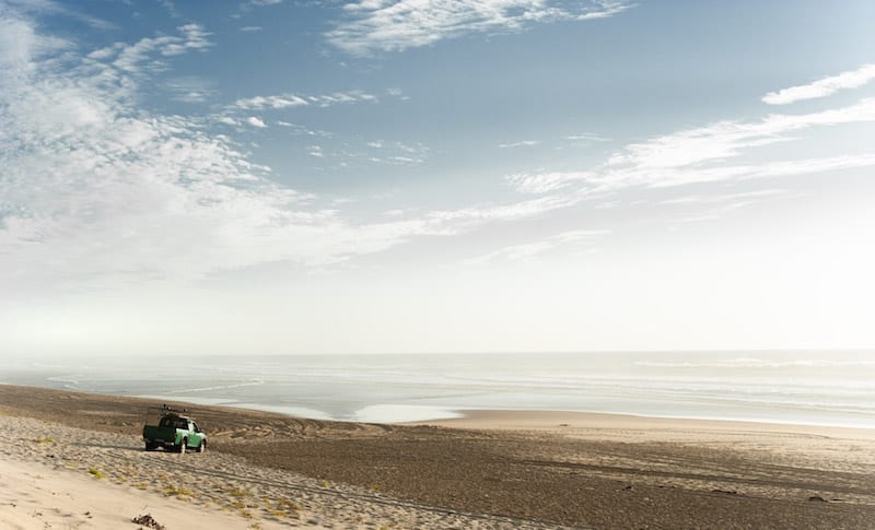 Plage du Cap Ferret dans le Sud Ouest de la France