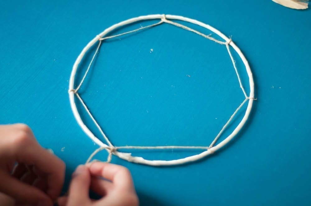 DIY dreamcatcher pour une déco bohème