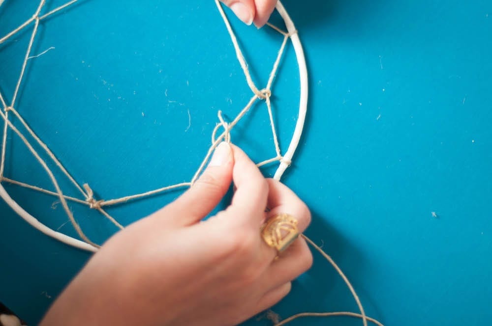 DIY dreamcatcher pour une déco bohème