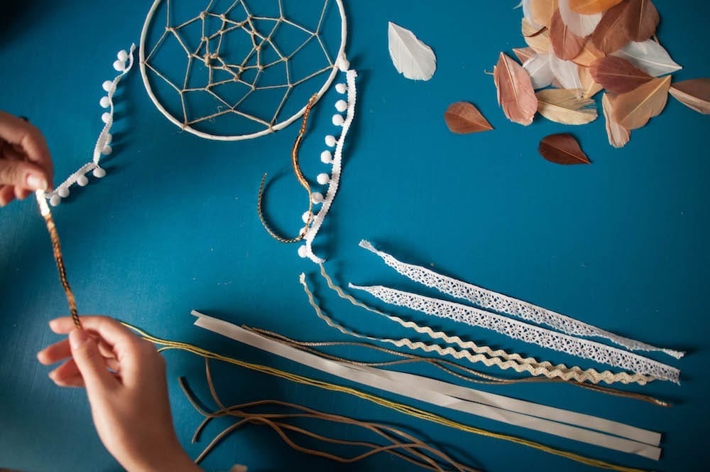 DIY dreamcatcher pour une déco bohème