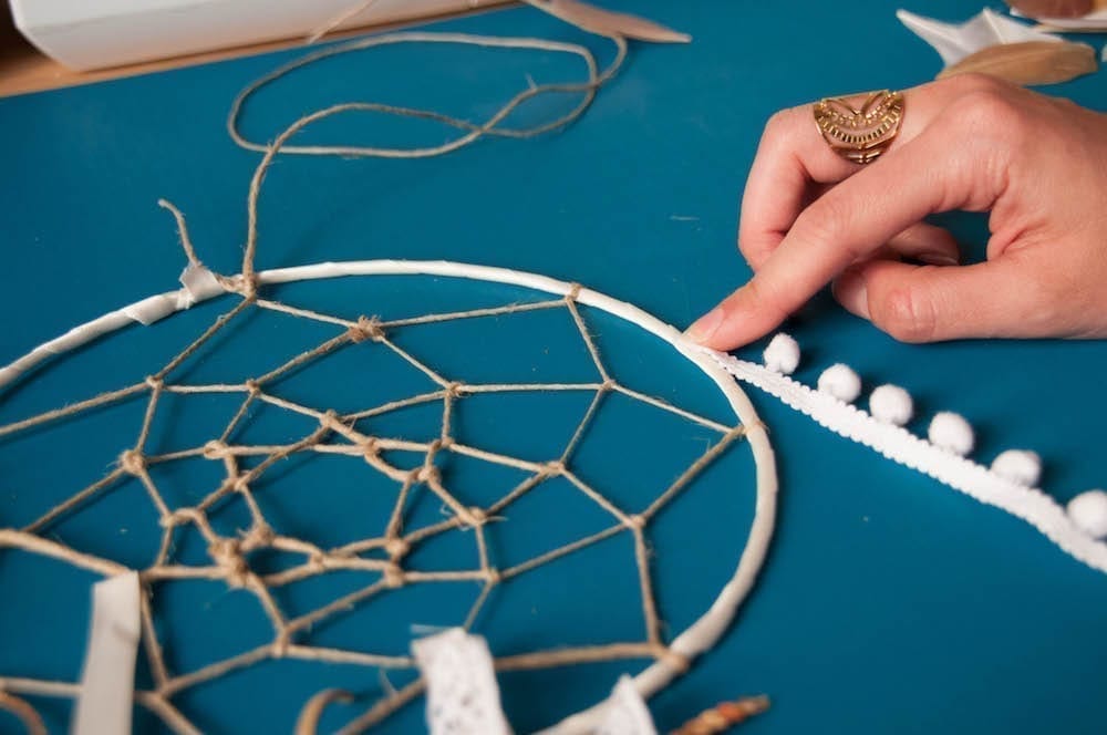 DIY dreamcatcher pour une déco bohème