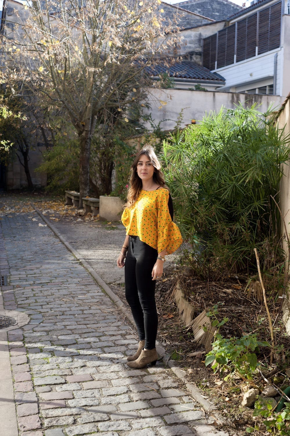 couture crop top soie