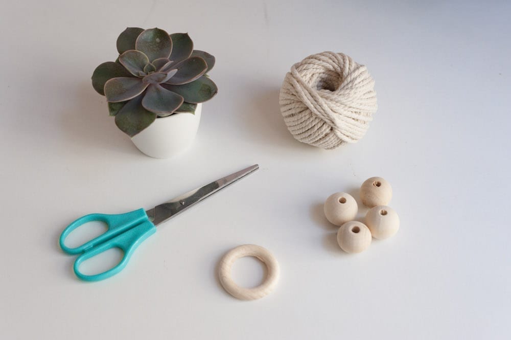 diy suspension macramé