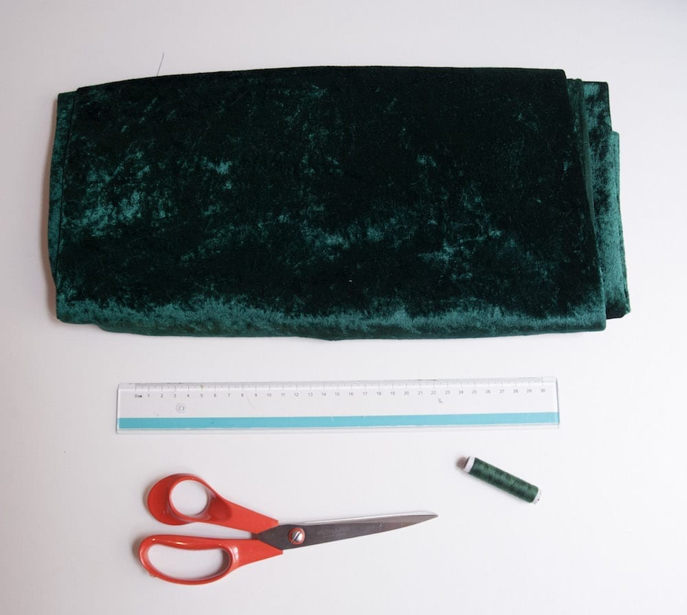 diy coudre kimono velours