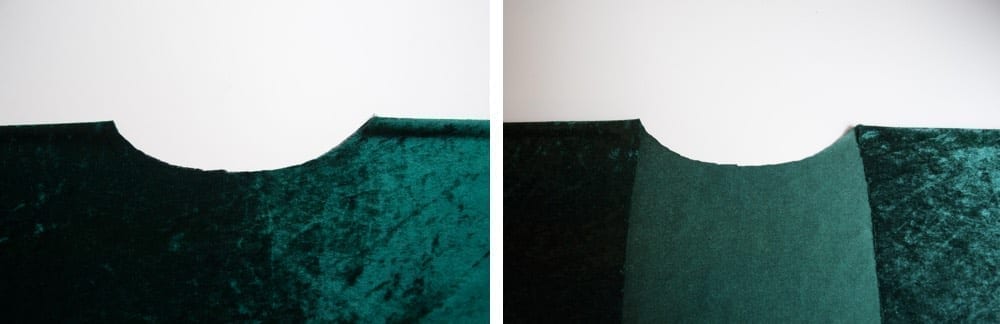 diy coudre kimono velours