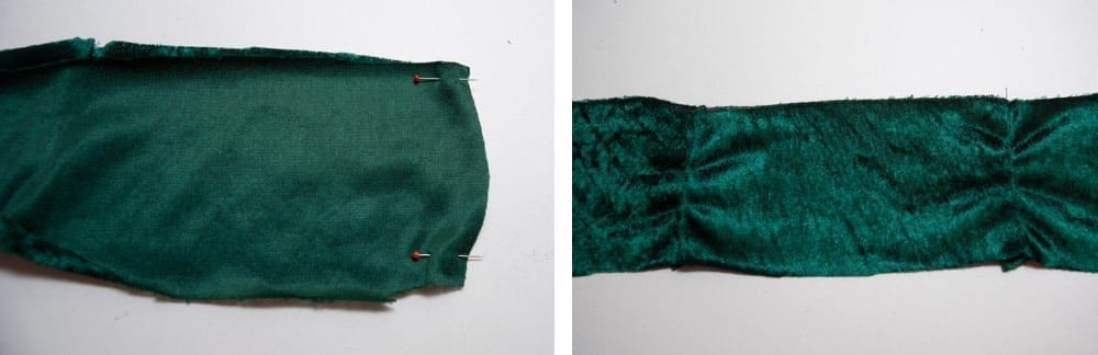 diy coudre kimono velours