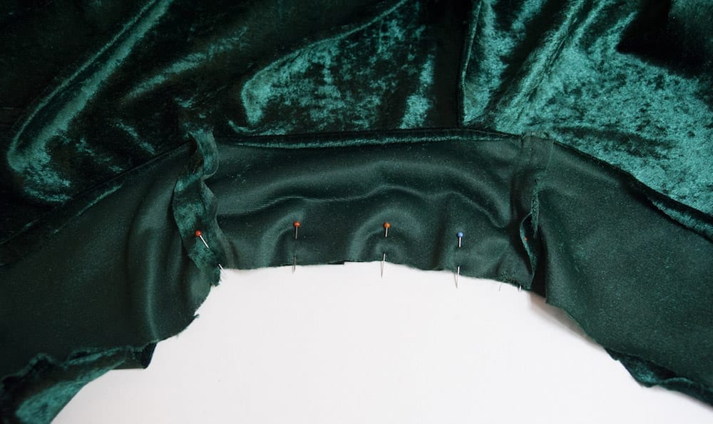 diy coudre kimono velours