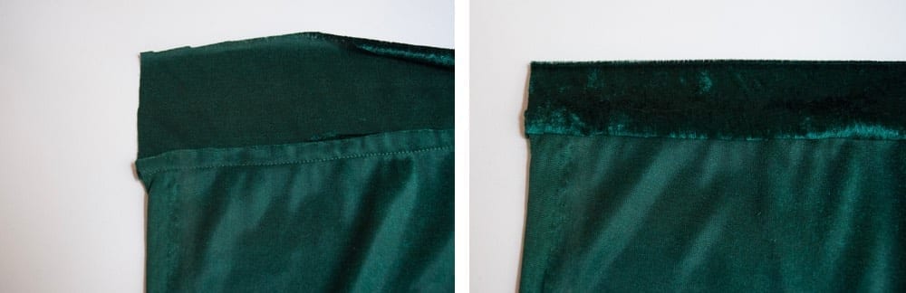 diy coudre kimono velours