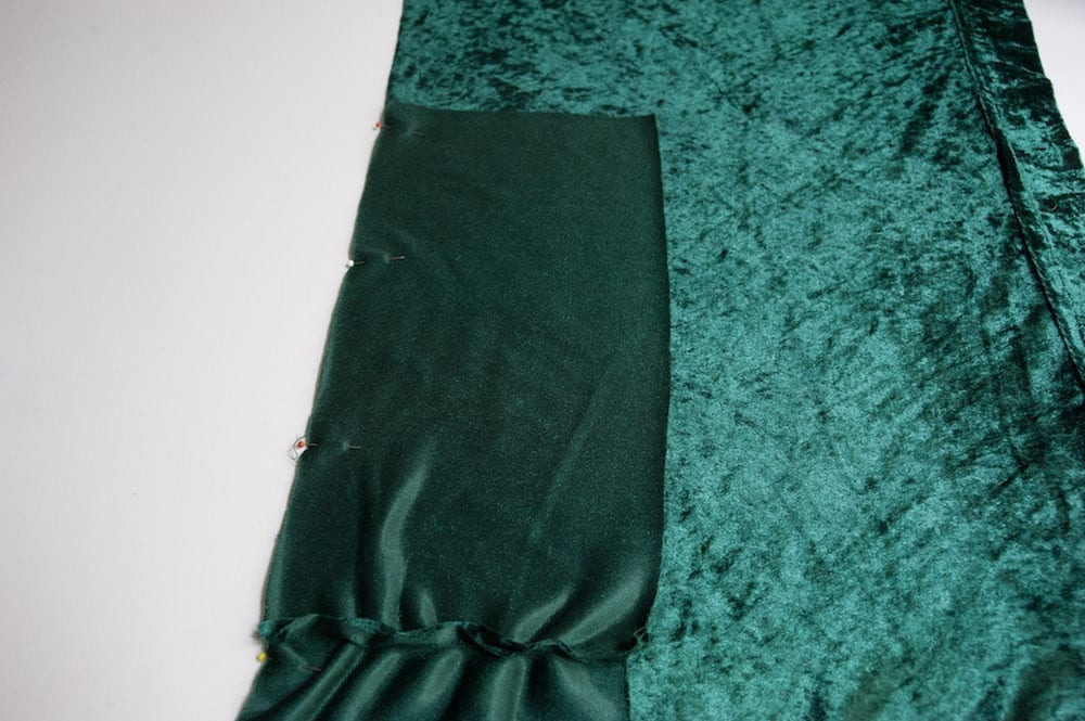 diy coudre kimono velours