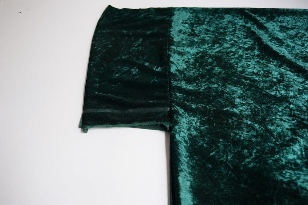 diy coudre kimono velours