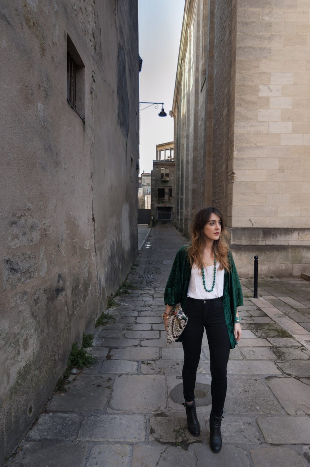 diy coudre kimono velours