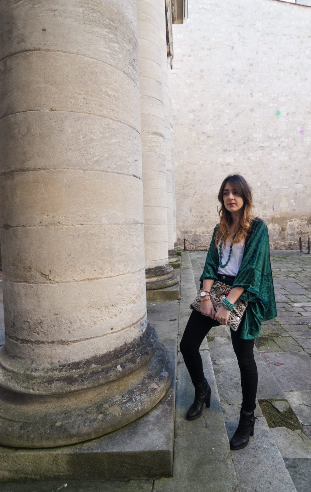 diy coudre kimono velours