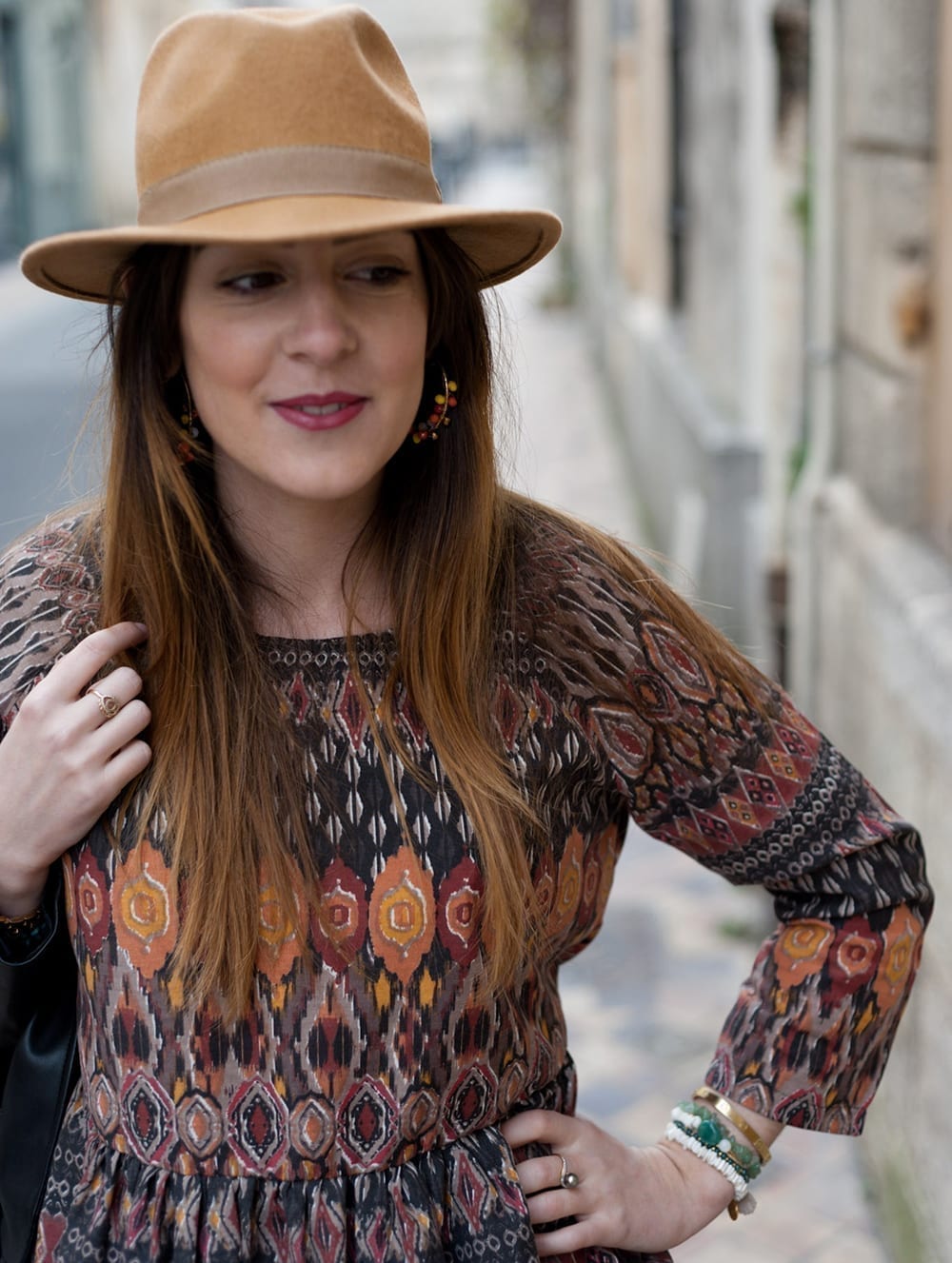 hack blouse marthe robe ethnique