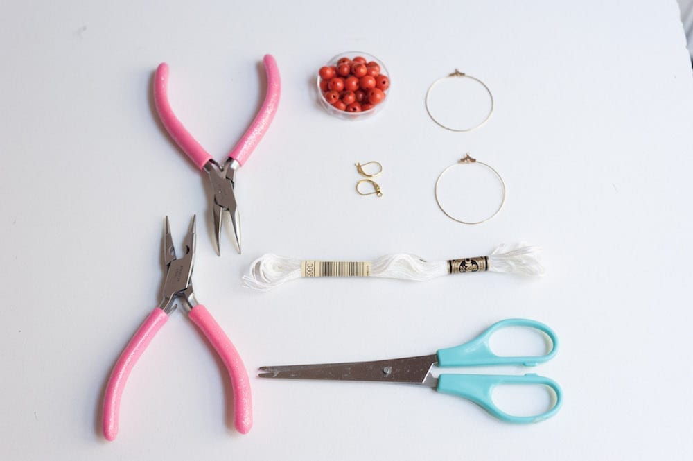 diy boucles d'oreilles pompons