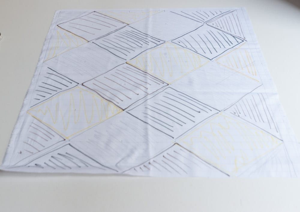 coudre housse coussin boucherouite