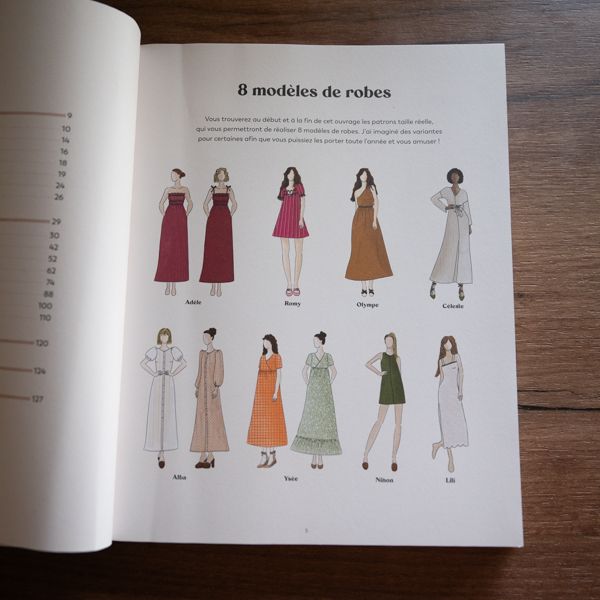 Mes jolies robes faciles à coudre - 8 modèles à coudre